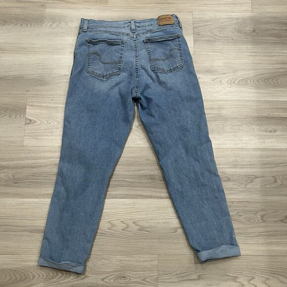 Signature By Levi Strauss Women’s Heritage Boyfriend size 6 Waist 28 Denim Jeans - Picture 7 of 8